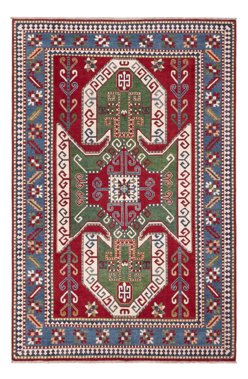 Kazak Teppich 196x296cm - Orientteppich - mehrfarbig