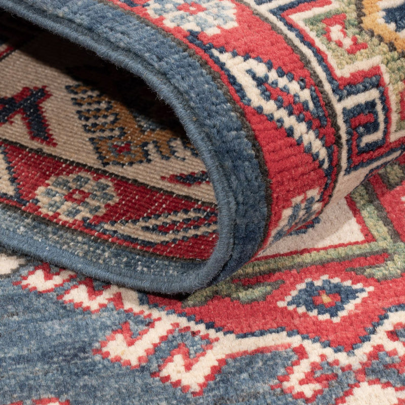 Kazak Teppich 152x205cm - Orientteppich - blau