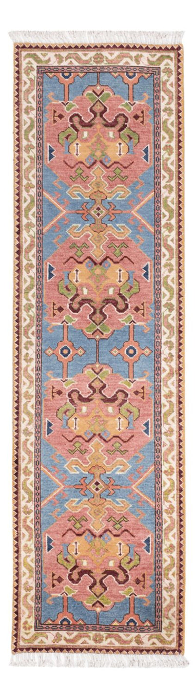 Kazak Teppich 78x296cm - Orientteppich - blau