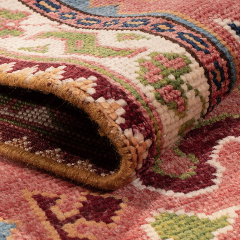 Kazak Teppich 78x296cm - Orientteppich - blau