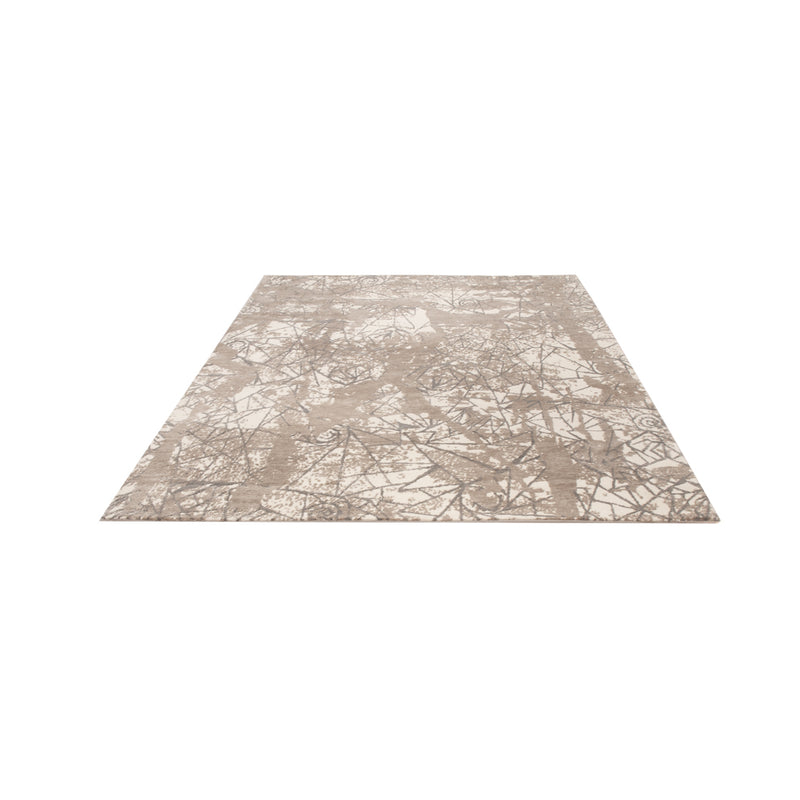 Designer Teppich - 175 x 245 cm - hellgrau