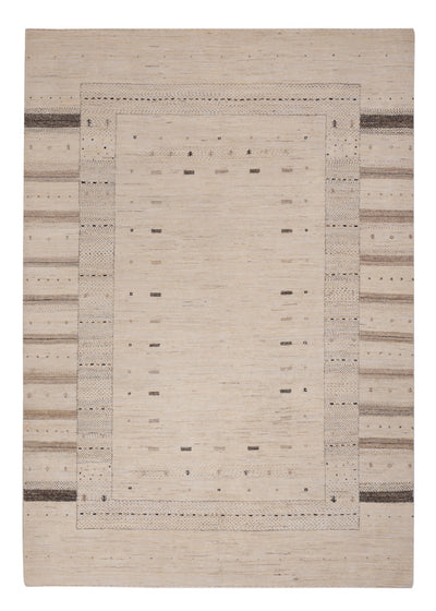 Indo Loribaft Teppich 174x245cm - Orientteppich - hellbeige