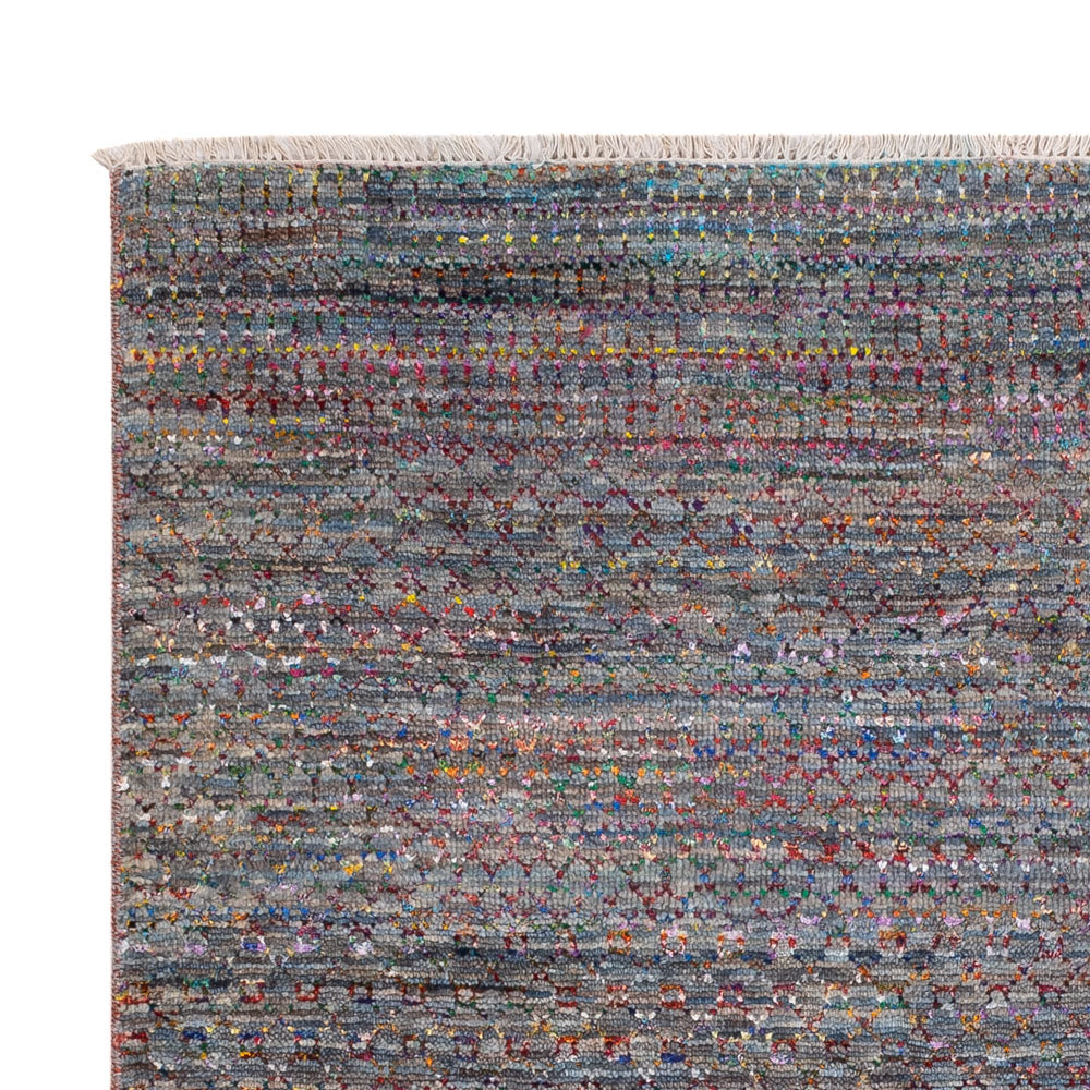 Designer Teppich 170x223cm - mehrfarbig