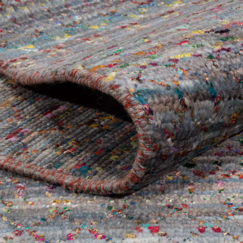Designer Teppich 170x245cm - mehrfarbig