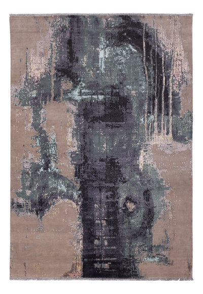 Designer Teppich 175x255cm - mehrfarbig