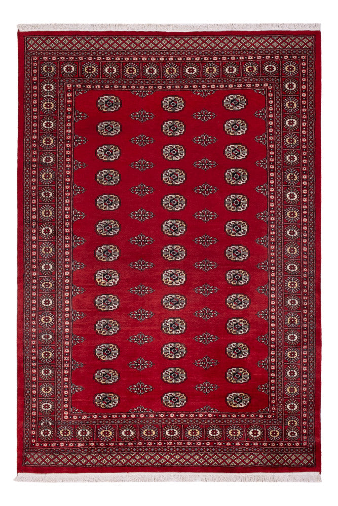Pakistan Teppich 164x239cm - Orientteppich - rot