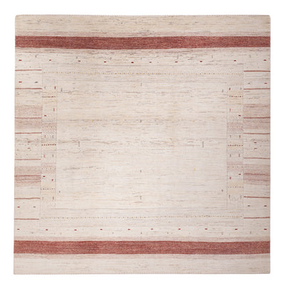 Indo Loribaft Teppich 246x249cm - Orientteppich - hellbeige