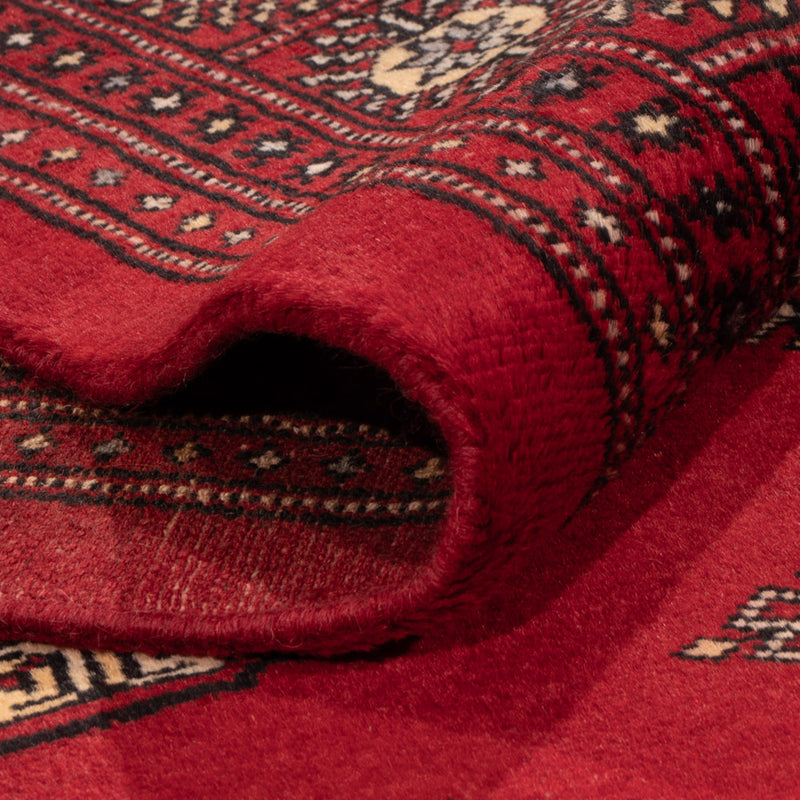 Pakistan Teppich 165x235cm - Orientteppich - rot