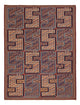 Kelim Afghan Teppich 170x212cm - mehrfarbig