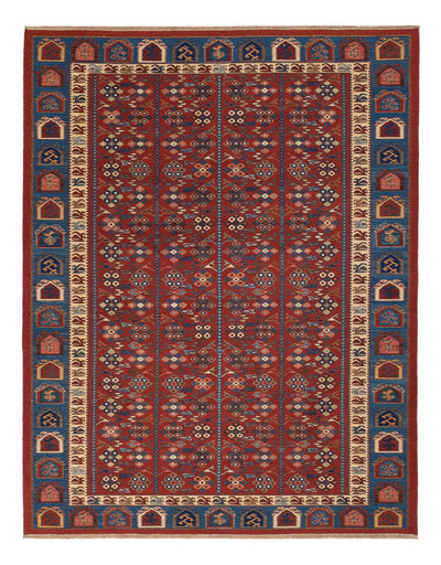 Kelim Afghan Teppich 175x228cm - rost