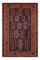 Kazak Teppich 184x283cm - Orientteppich - dunkelblau
