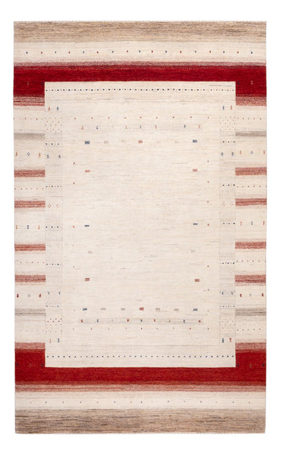 Indo Loribaft Teppich 185x292cm - Wollteppich - beige