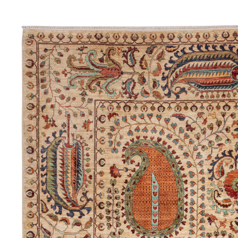 Ariana Teppich 215x286cm - Orientteppich - hellbeige