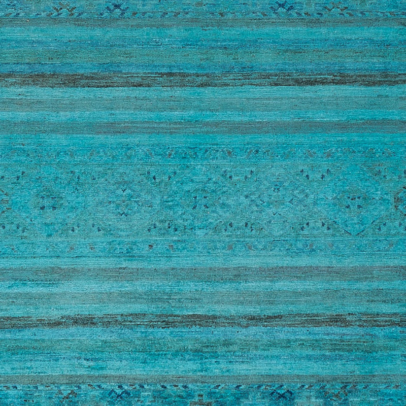 Designer Teppich 247x300cm - türkis