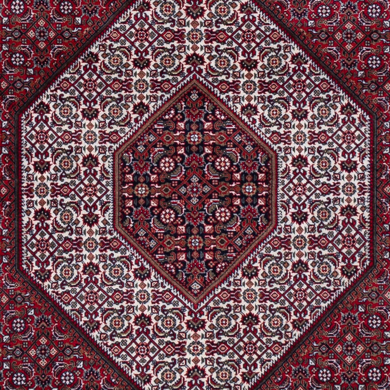 Indo Bidjar Teppich 247x300cm - Orientteppich - dunkelrot