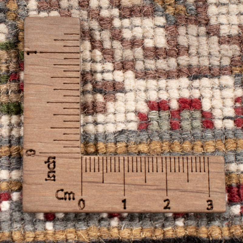 Indo Täbriz Teppich 198x255cm - Orientteppich - dunkelbeige