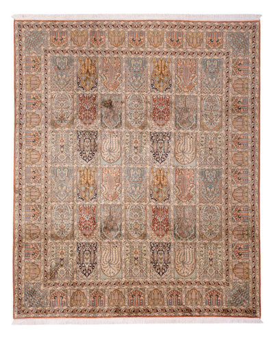 Kaschmir Seide Teppich 250x307cm - Orientteppich - mehrfarbig