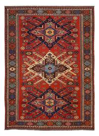 Kelim Afghan Teppich 198x282cm - rot – product image