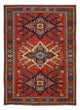 Kelim Afghan Teppich 198x282cm - rot