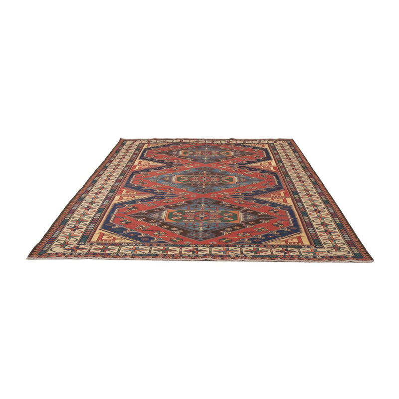 Kelim Afghan Teppich 203x281cm - rot