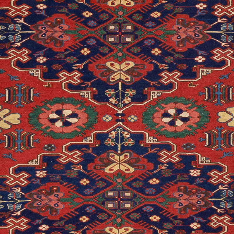 Kelim Afghan Teppich 241x318cm - rot
