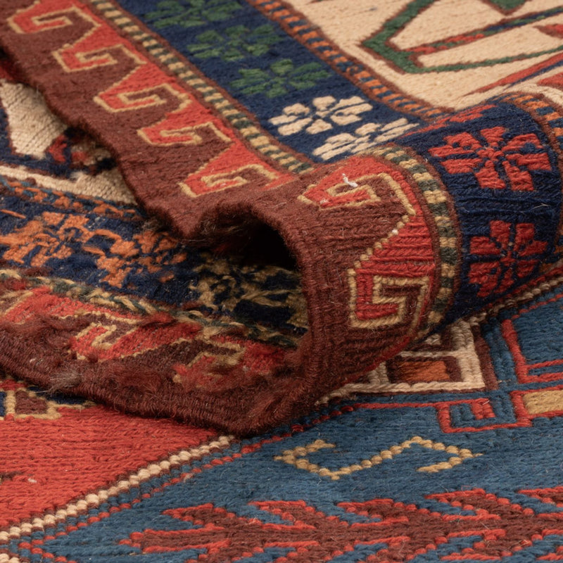 Kelim Afghan Teppich 204x294cm - rot