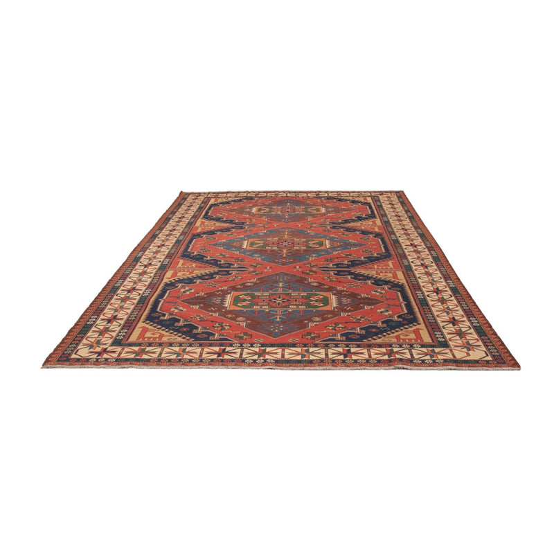 Kelim Afghan Teppich 204x294cm - rot