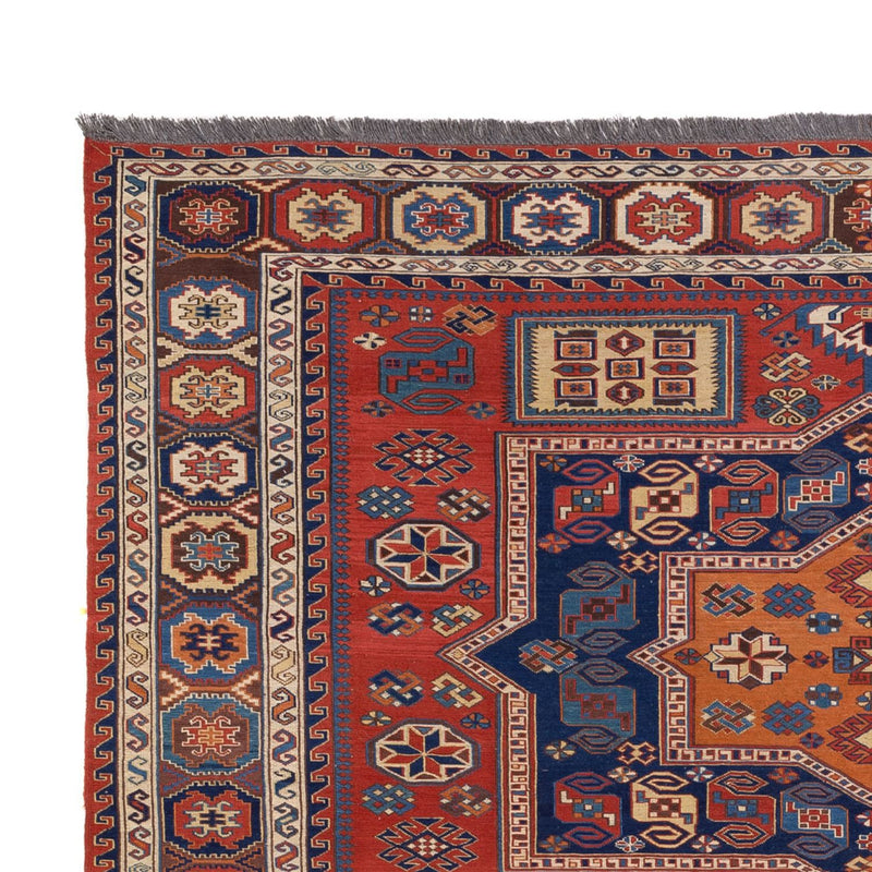 Kelim Afghan Teppich 236x323cm - rot