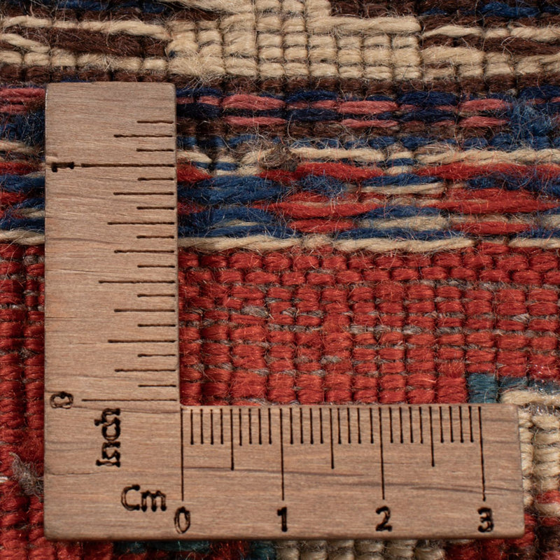 Kelim Afghan Teppich 218x292cm - rot