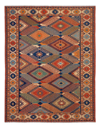 Kelim Afghan Teppich 205x272cm - mehrfarbig – product image