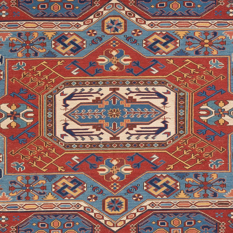 Kelim Afghan Teppich 256x329cm - rot