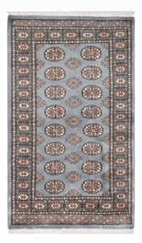 Pakistan Teppich 93x152cm - Orientteppich - hellblau – product image