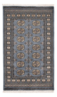 Pakistan Teppich 93x156cm - Orientteppich - hellblau – product image