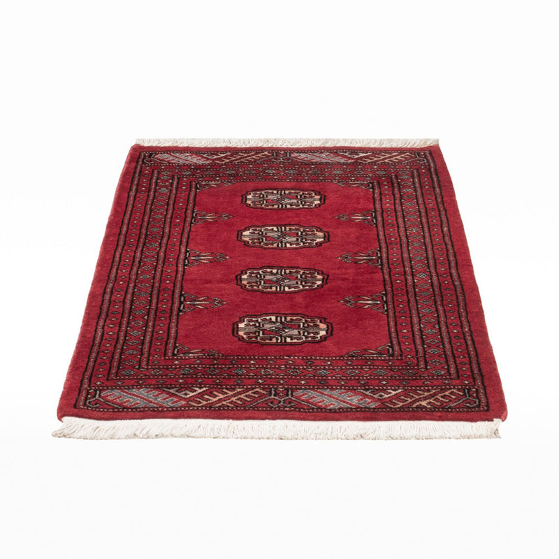 Pakistan Teppich 63x89cm - Orientteppich - rot