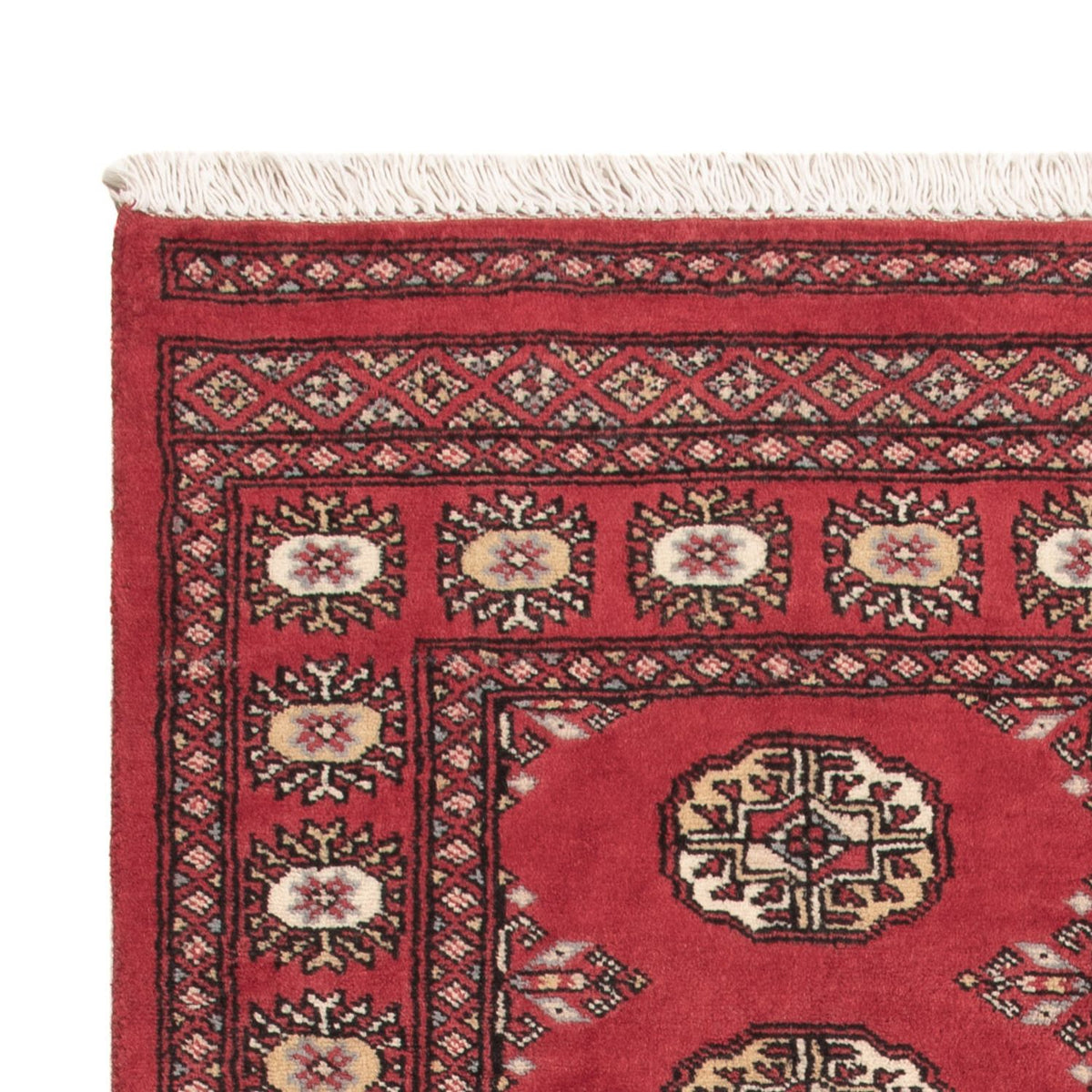 Pakistan Teppich 92x156cm - Orientteppich - rot
