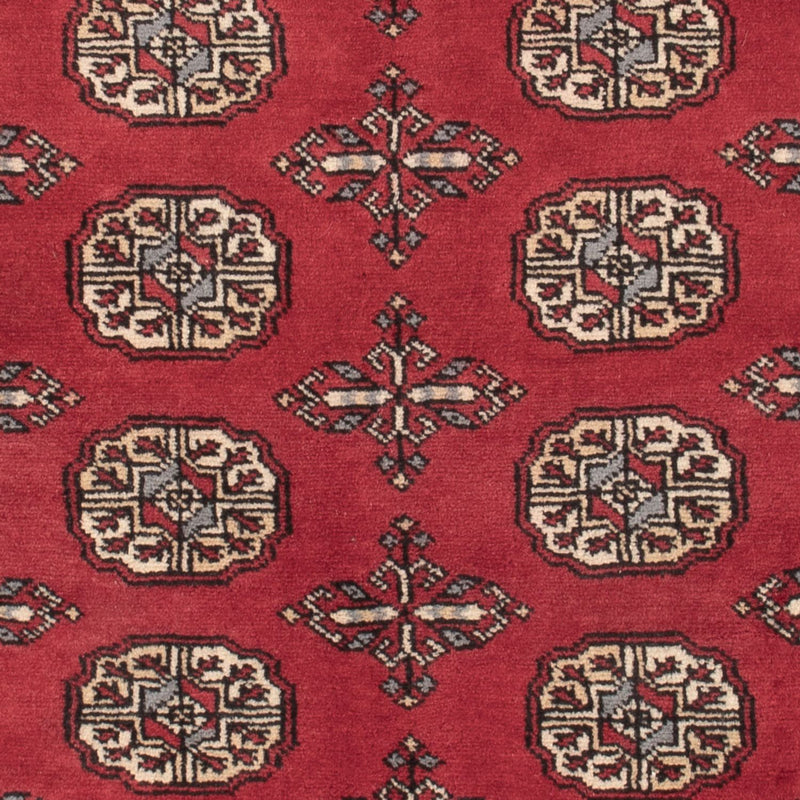 Pakistan Teppich 91x147cm - Orientteppich - rot