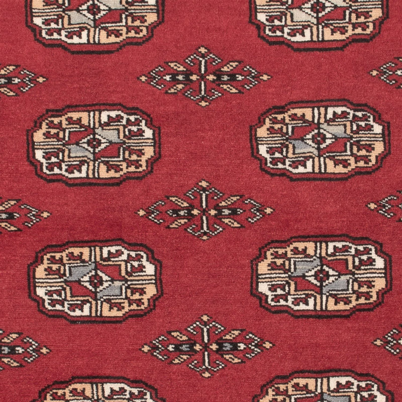 Pakistan Teppich 93x147cm - Orientteppich - rot