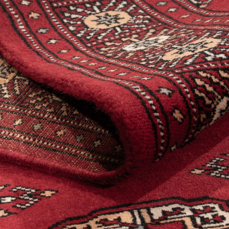 Pakistan Teppich 93x147cm - Orientteppich - rot
