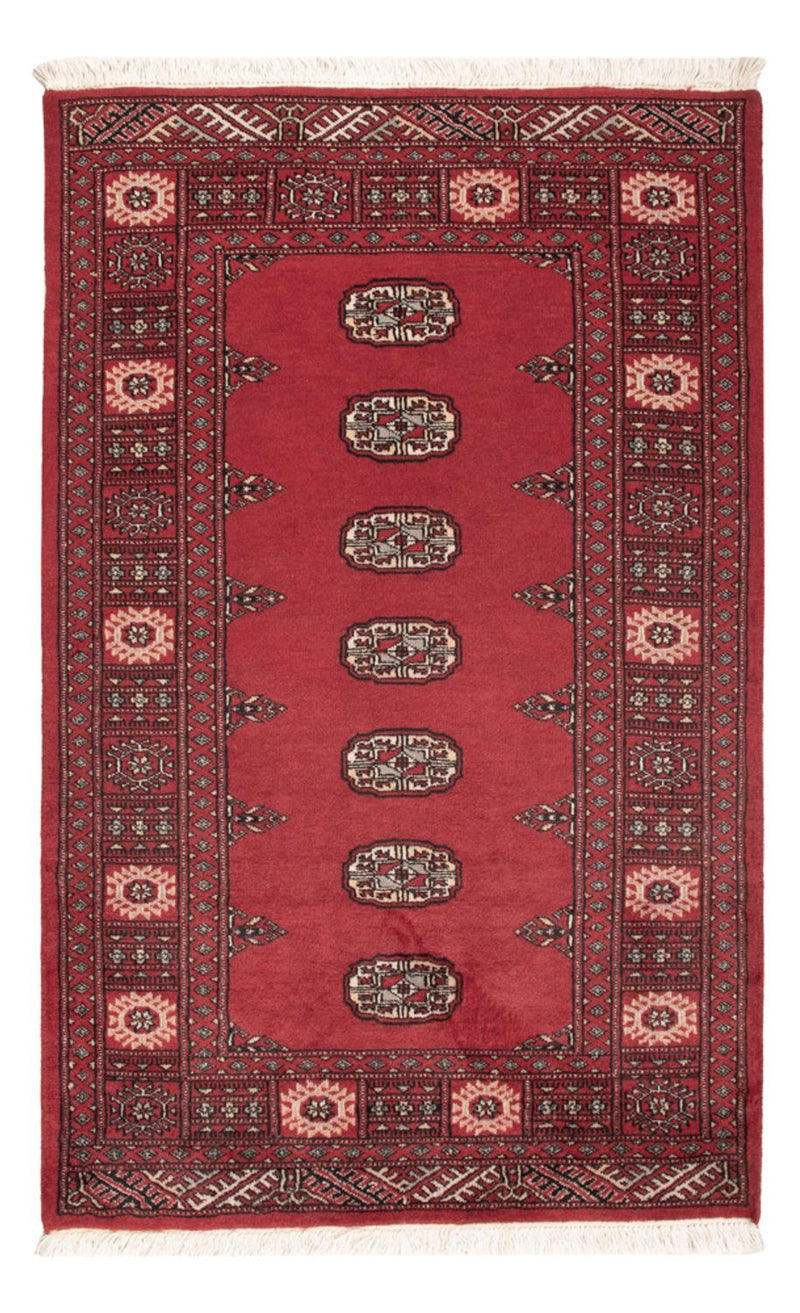 Pakistan Teppich 92x151cm - Orientteppich - rot