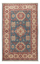 Kazak Teppich 101x154cm - Orientteppich - blau