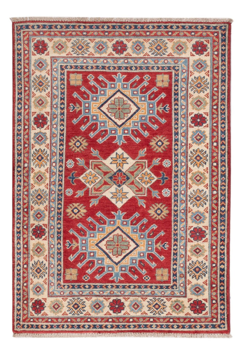 Kazak Teppich 100x145cm - Orientteppich - rot