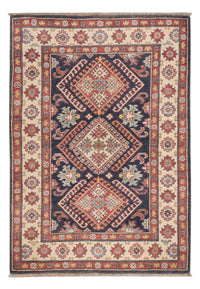 Kazak Teppich 99x147cm - Orientteppich - dunkelblau – product image