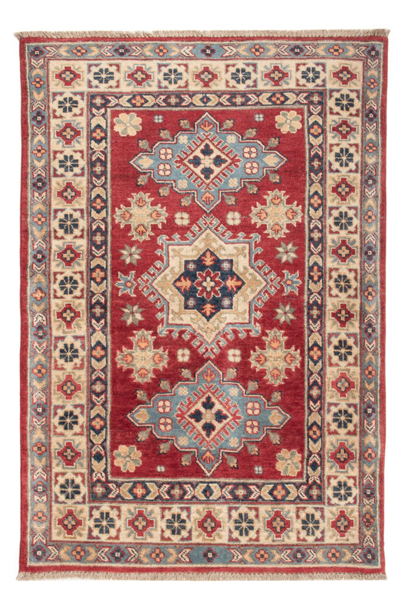Kazak Teppich 90x134cm - Orientteppich - rot