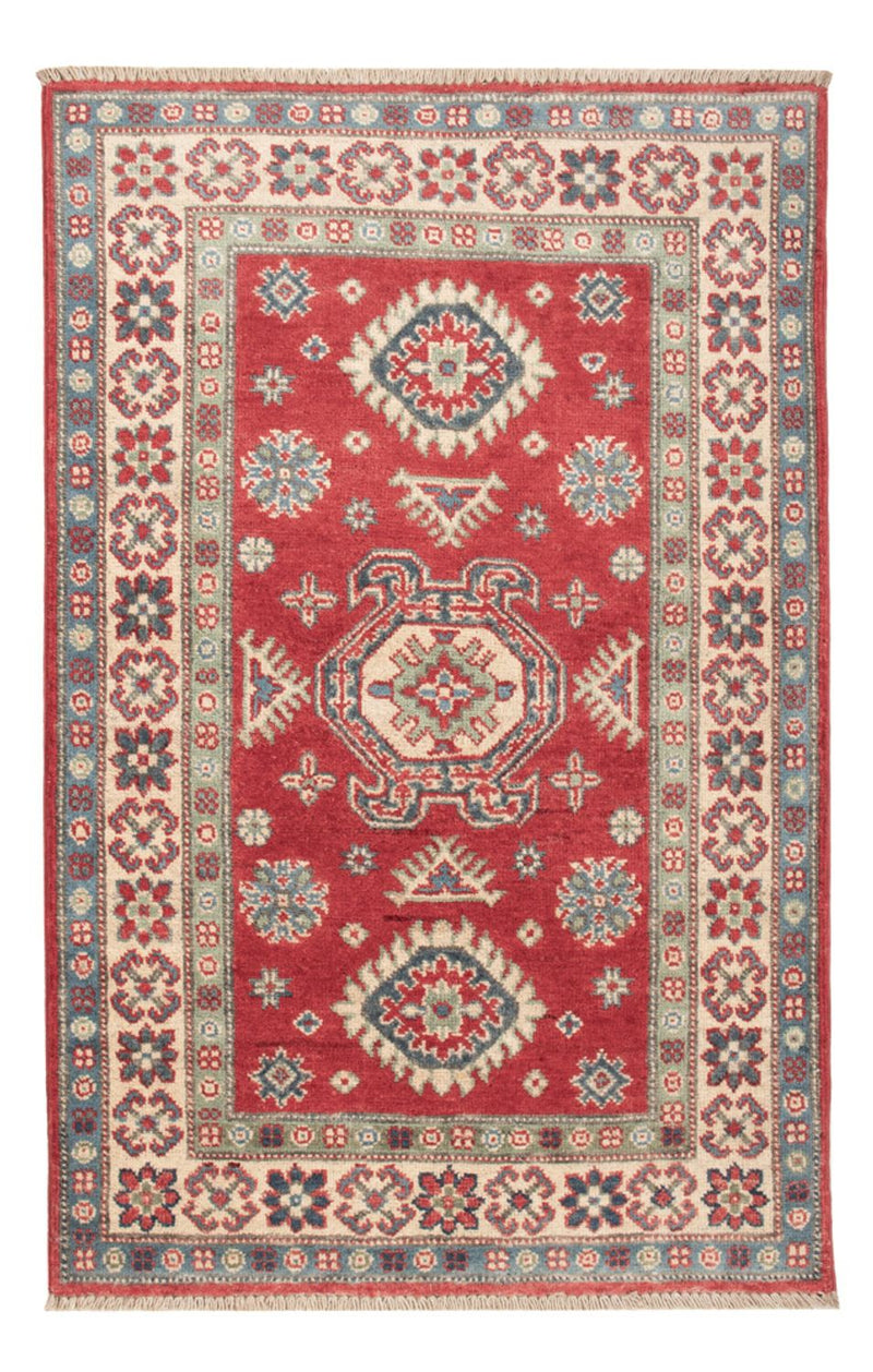 Kazak Teppich 80x124cm - Orientteppich - rot
