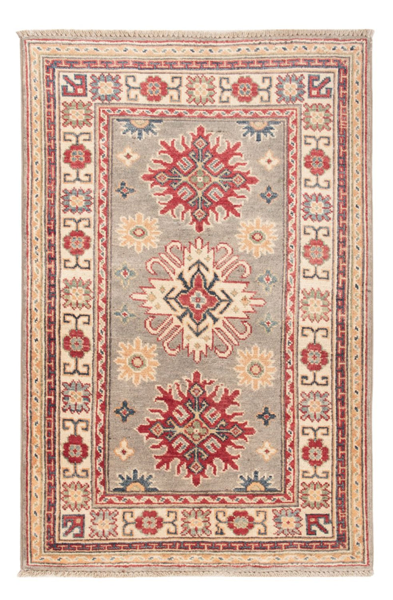 Kazak Teppich 77x120cm - Orientteppich - hellblau