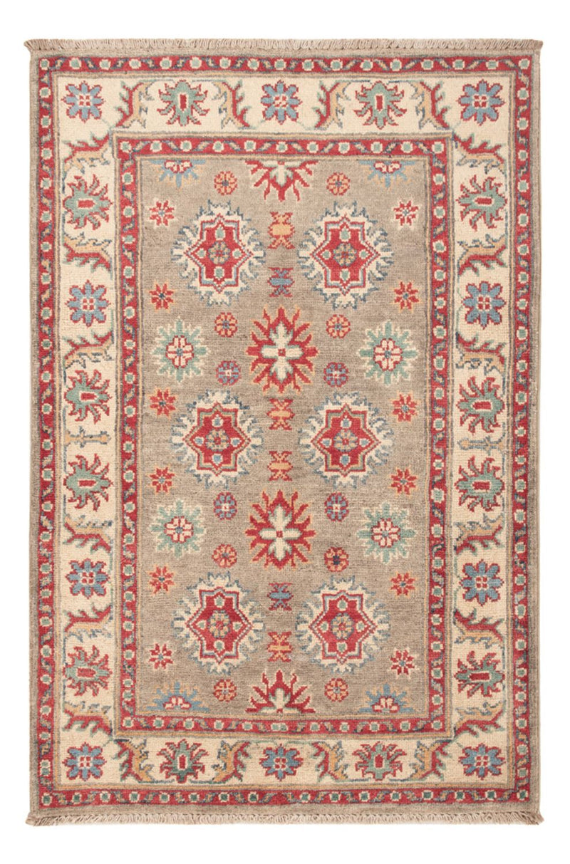Kazak Teppich 85x124cm - Orientteppich - hellgrün