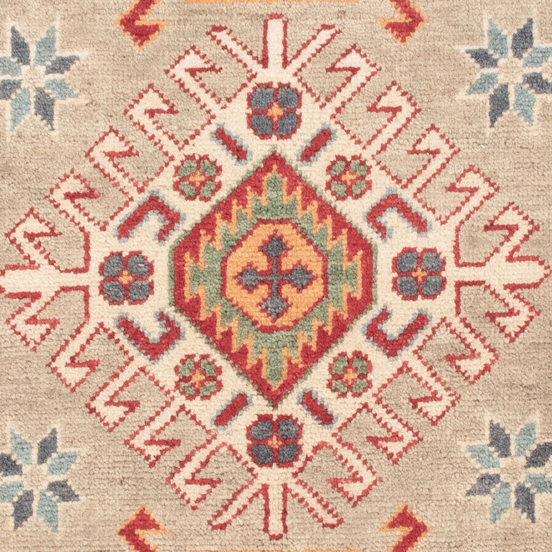 Kazak Teppich 81x126cm - Orientteppich - hellgrün