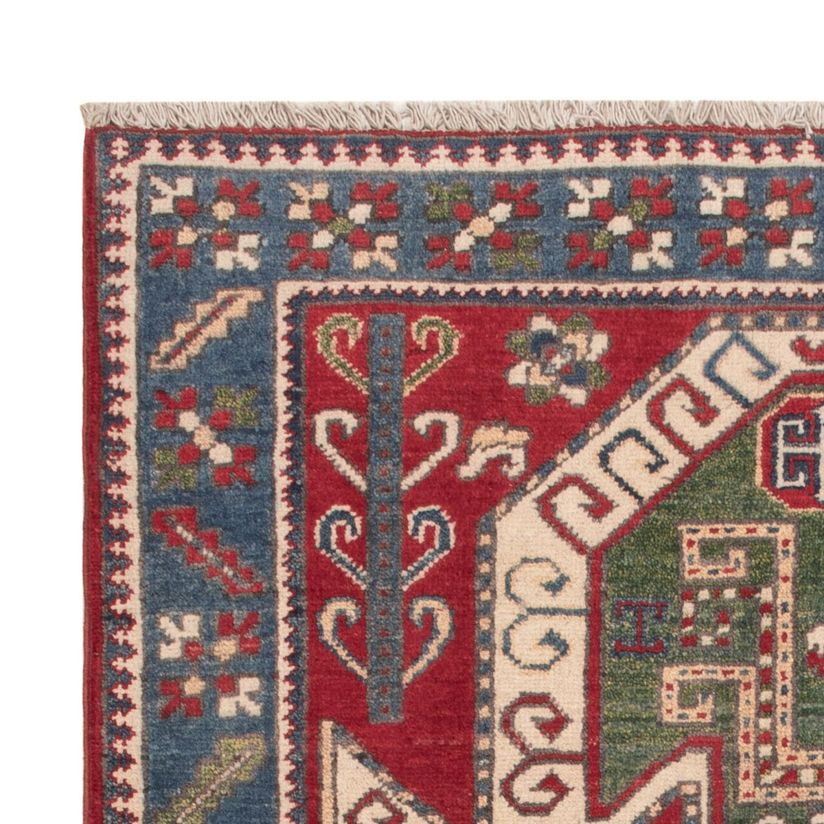 Kazak Teppich 100x145cm - Orientteppich - rot