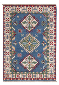 Kazak Teppich 101x142cm - Orientteppich - blau – product image