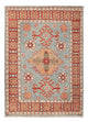 Kazak Teppich 62x86cm - Orientteppich - hellblau